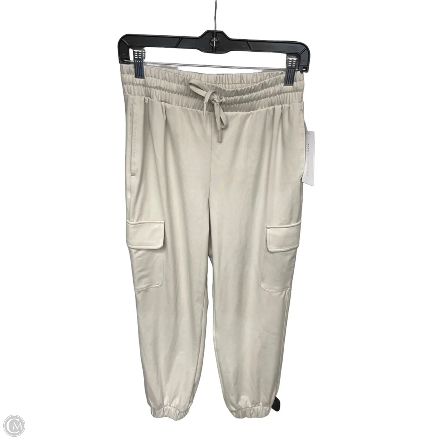 Athletic Pants By Yogalicious In Beige, Size: S
