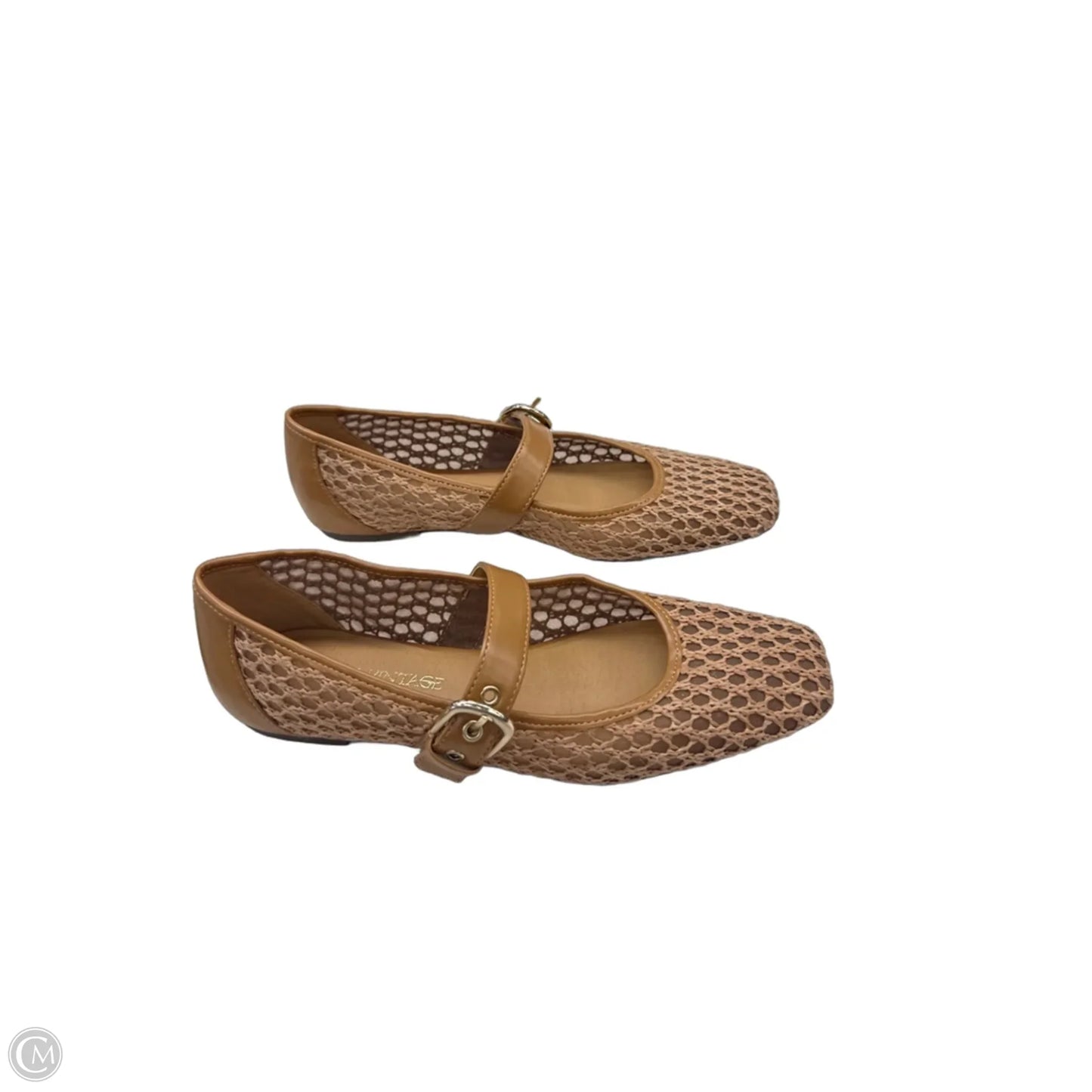 Shoes Flats By Crown Vintage In Tan, Size: 9