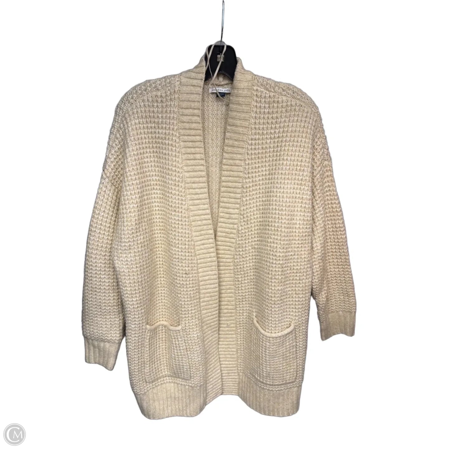 Cardigan By American Eagle In Cream, Size: S