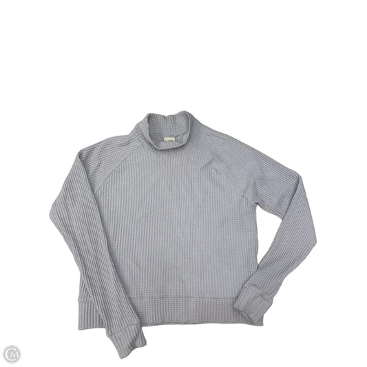 Athletic Top Long Sleeve Crewneck By The North Face In Grey, Size: S