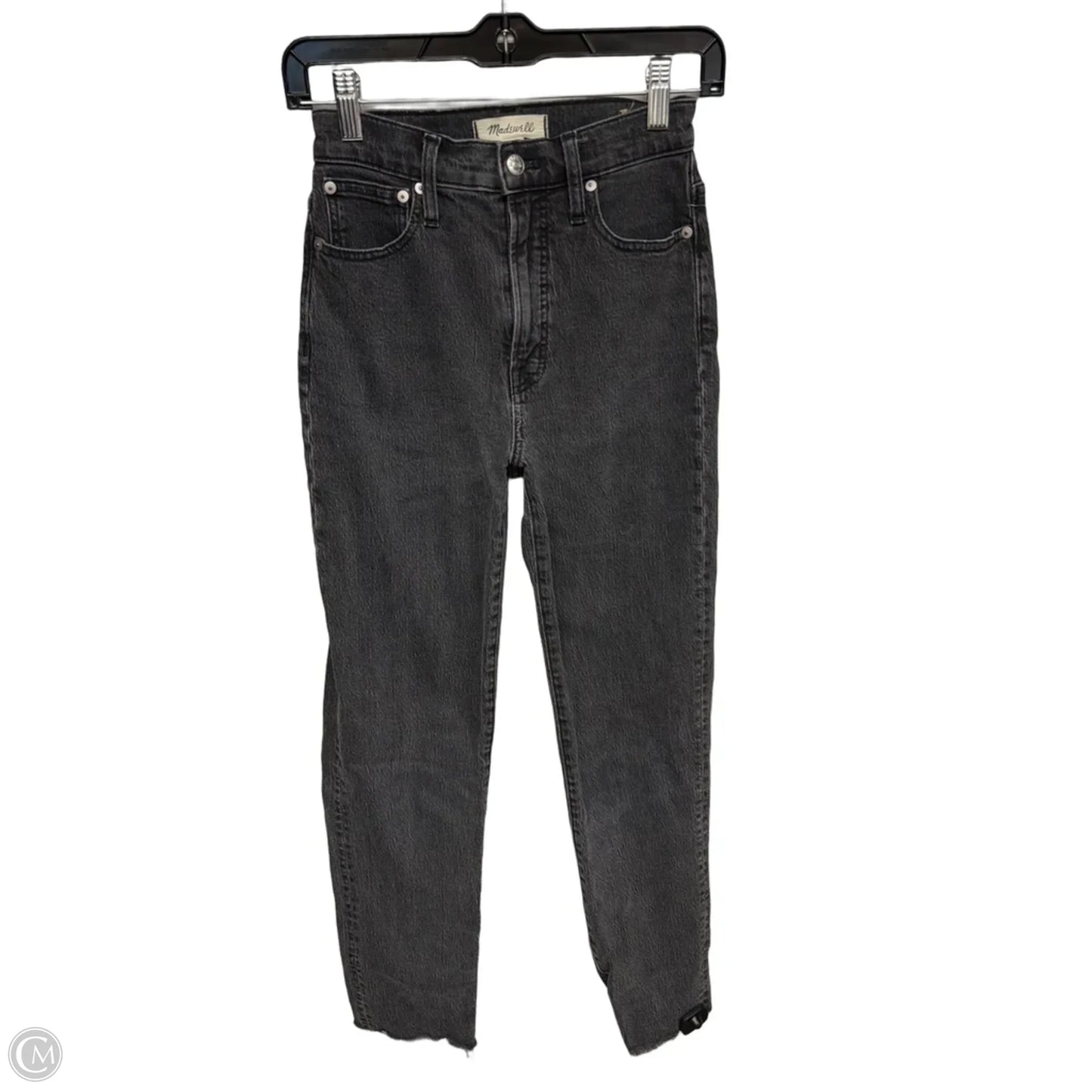 Jeans Straight By Madewell In Grey Denim, Size: Xs