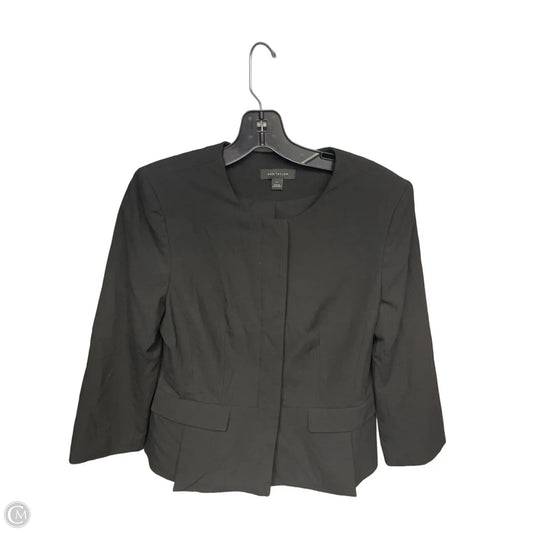 Blazer By Ann Taylor In Black, Size: 6