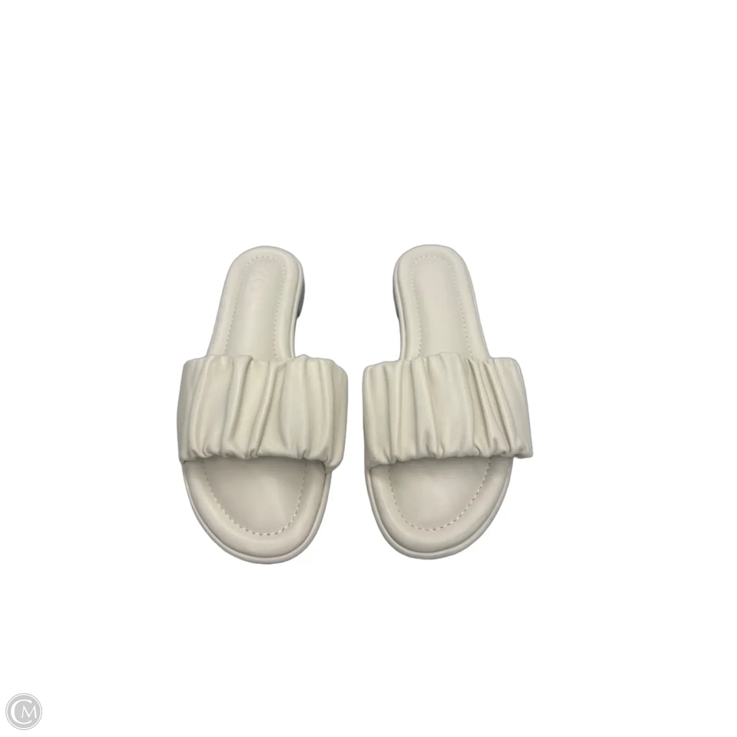 Sandals Flats By J. Crew In Cream, Size: 9