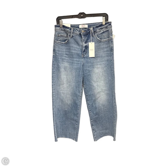 Jeans Cropped By Moco In Blue Denim, Size: 12