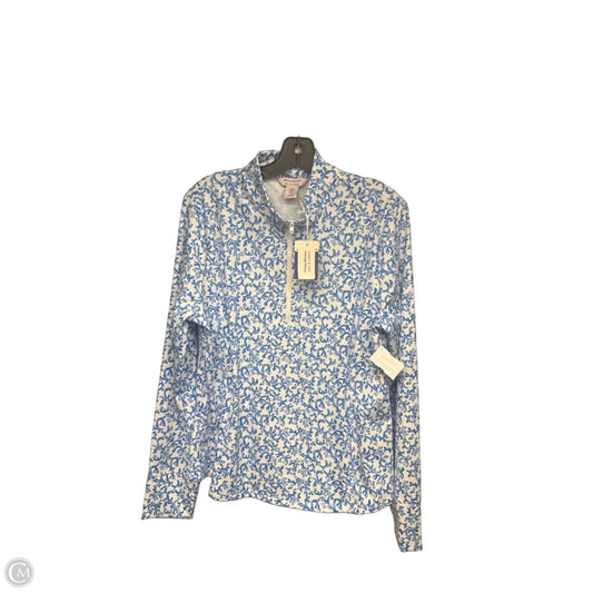 Athletic Jacket By Tommy Bahama In Blue & White, Size: Xl