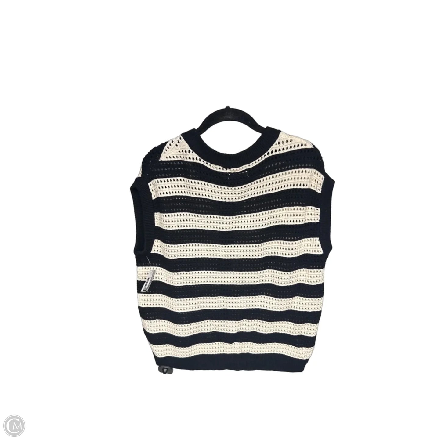 Sweater By Universal Thread In Black & Cream, Size: S