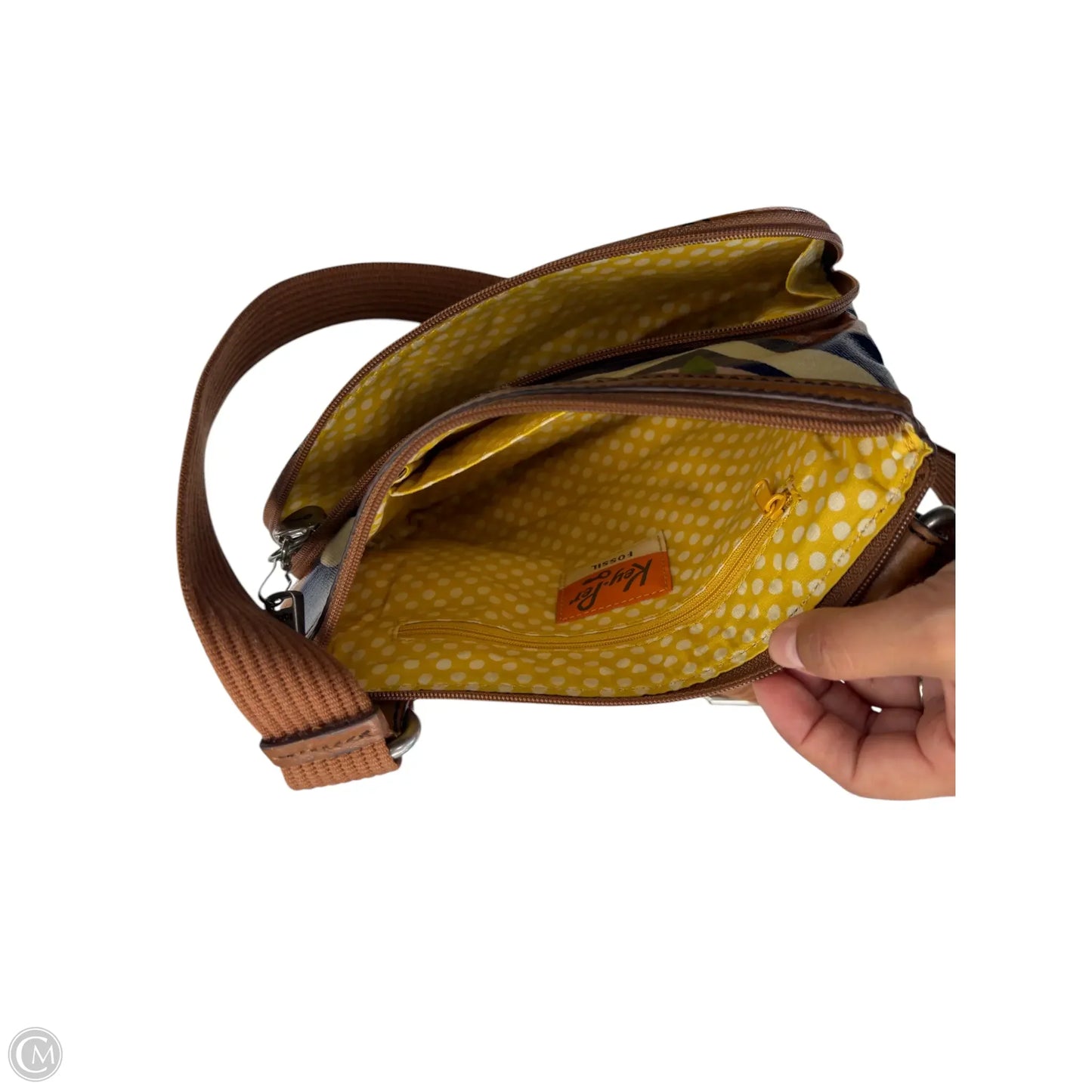 Crossbody By Fossil, Size: Medium