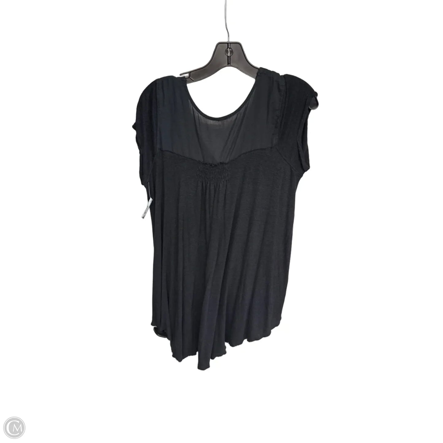 Top Short Sleeve By Free People In Black, Size: S