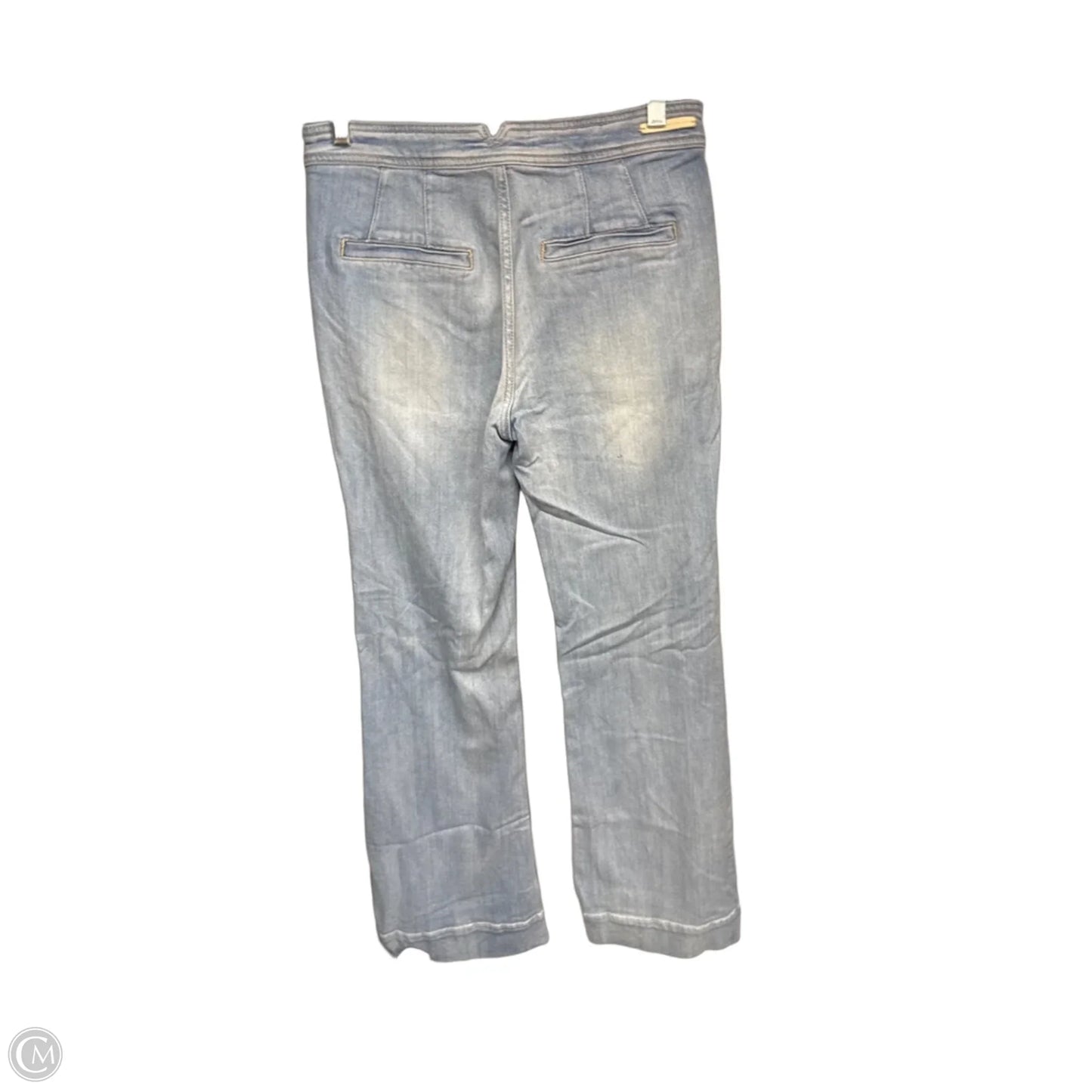 Jeans Flared By Pilcro In Blue Denim, Size: 4
