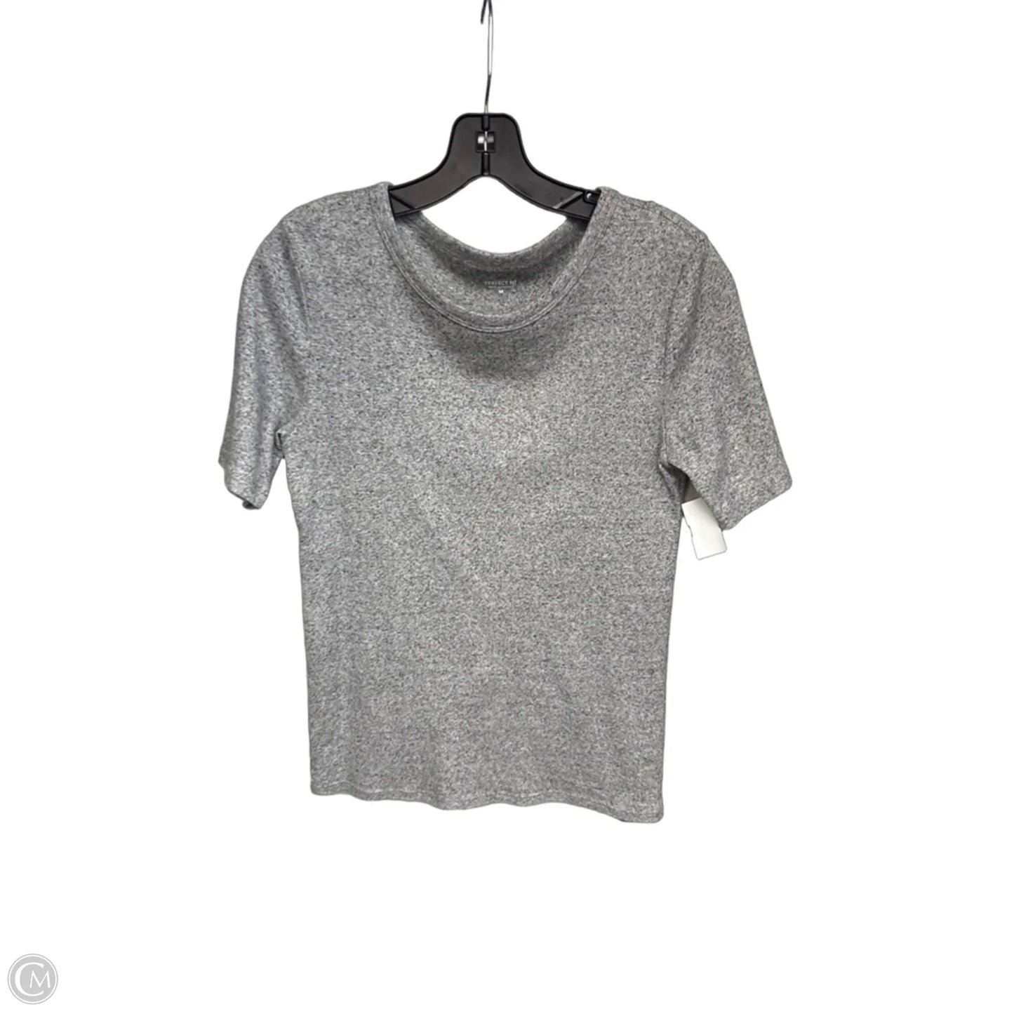 Top Short Sleeve By J. Crew In Grey, Size: M