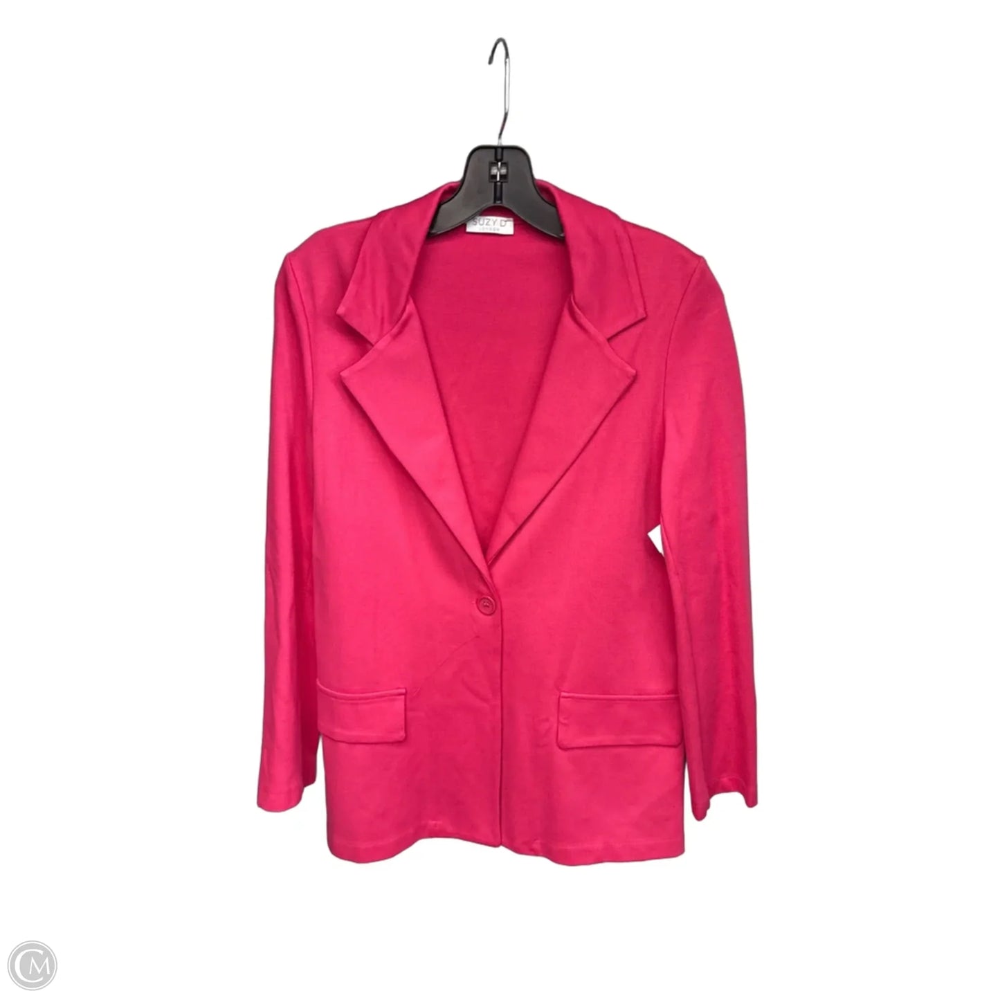 Blazer By Clothes Mentor In Pink, Size: S