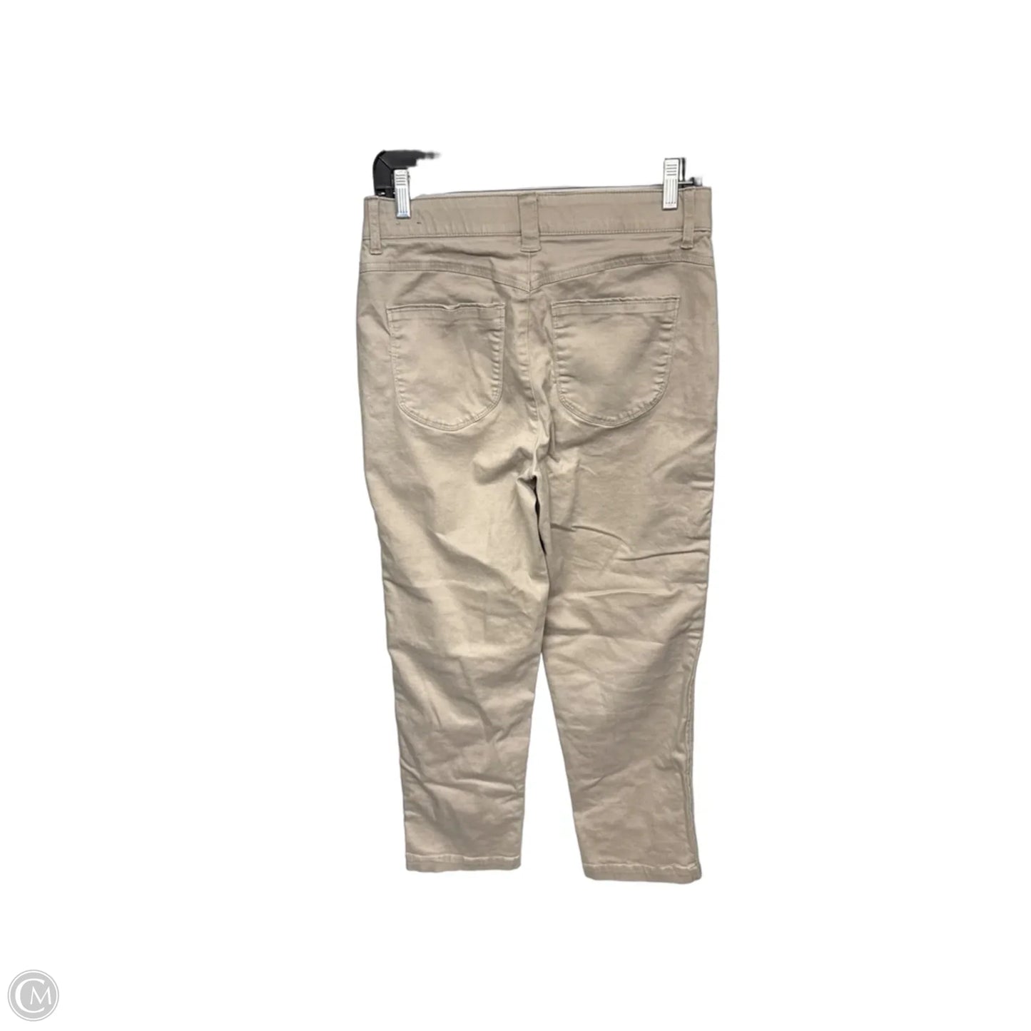 Pants Cropped By Wit & Wisdom In Taupe, Size: 6