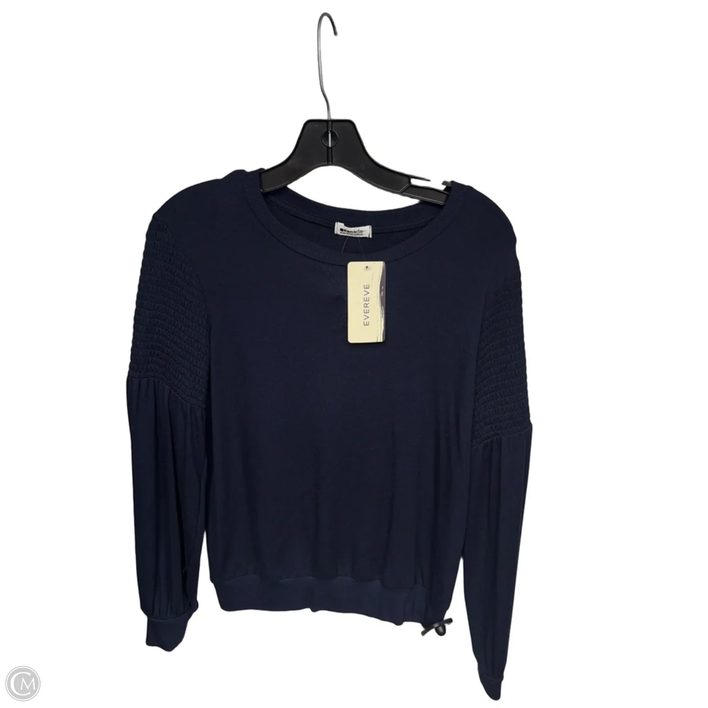 Top Long Sleeve By La Made In Navy, Size: M