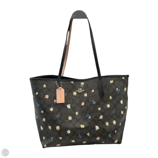 Tote Designer By Coach, Size: Large