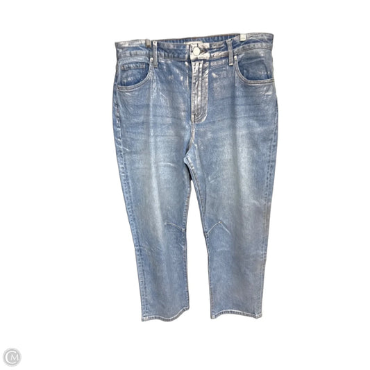 Jeans Straight By Kut In Blue Denim, Size: 12