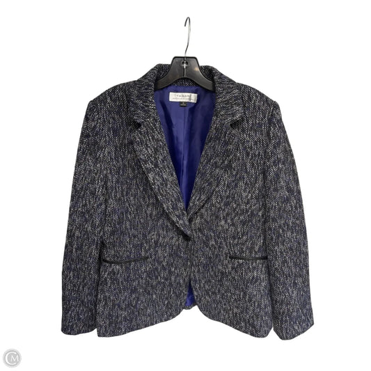 Blazer By Tahari In Blue, Size: 16