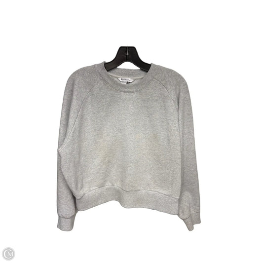 Athletic Sweatshirt Crewneck By Athleta In Grey, Size: M