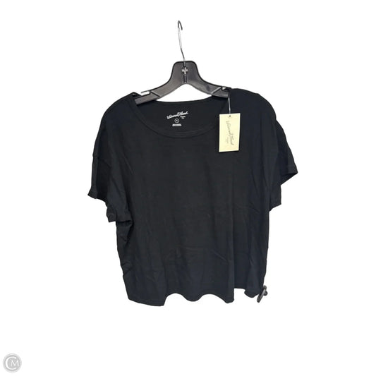 Top Short Sleeve Basic By Universal Thread In Black, Size: M