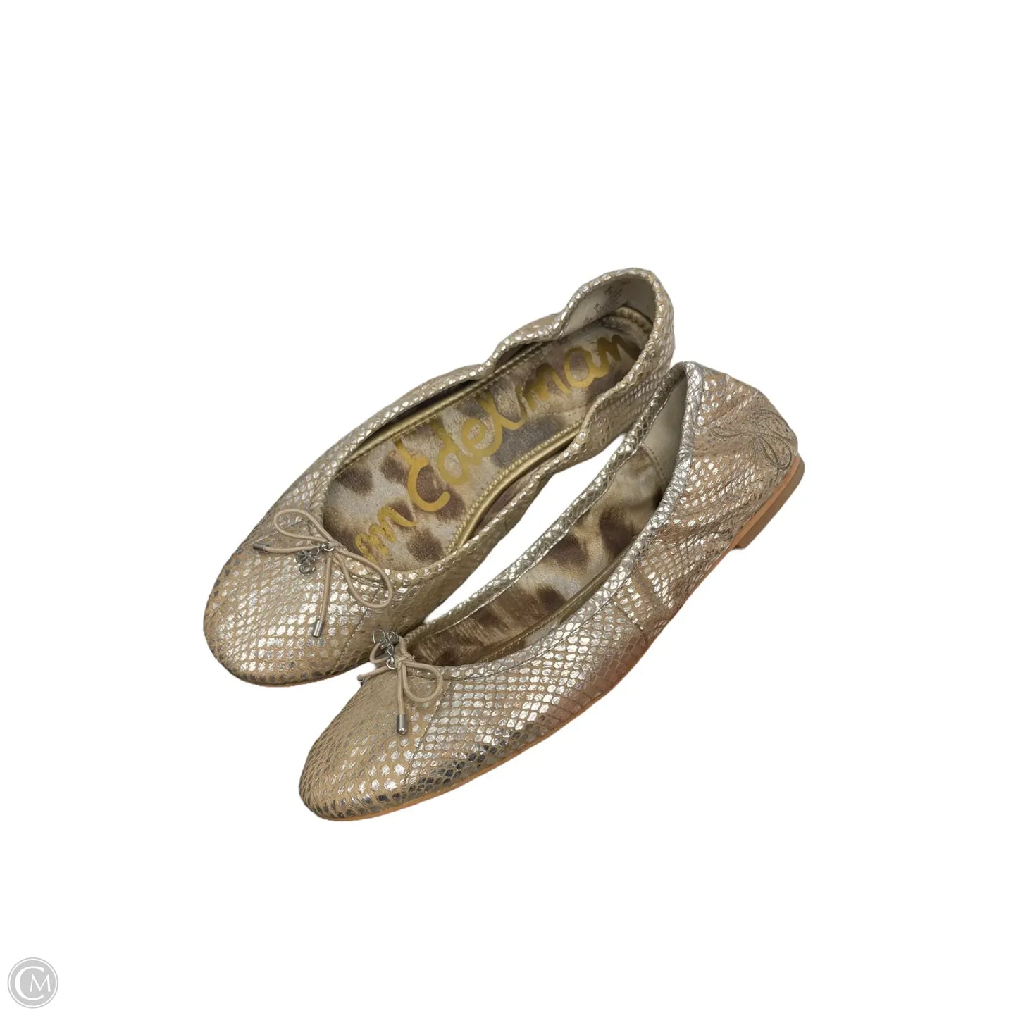 Shoes Flats Ballet By Sam Edelman In Gold, Size: 8.5
