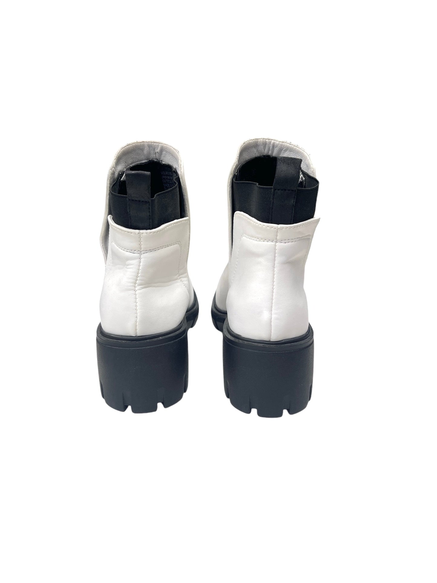 Boots Ankle Heels By Very J In White, Size: 9