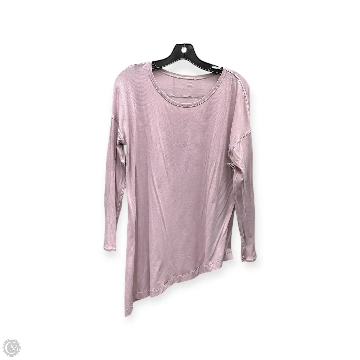 Top Long Sleeve By Lululemon In Purple, Size: M