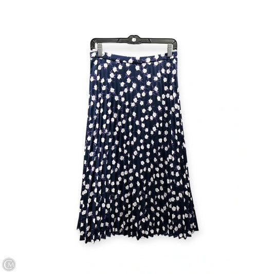 Skirt Maxi By J. Crew In Blue & Purple, Size: 4