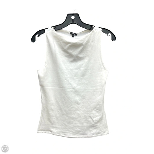 Top Sleeveless By Express In Ivory, Size: S