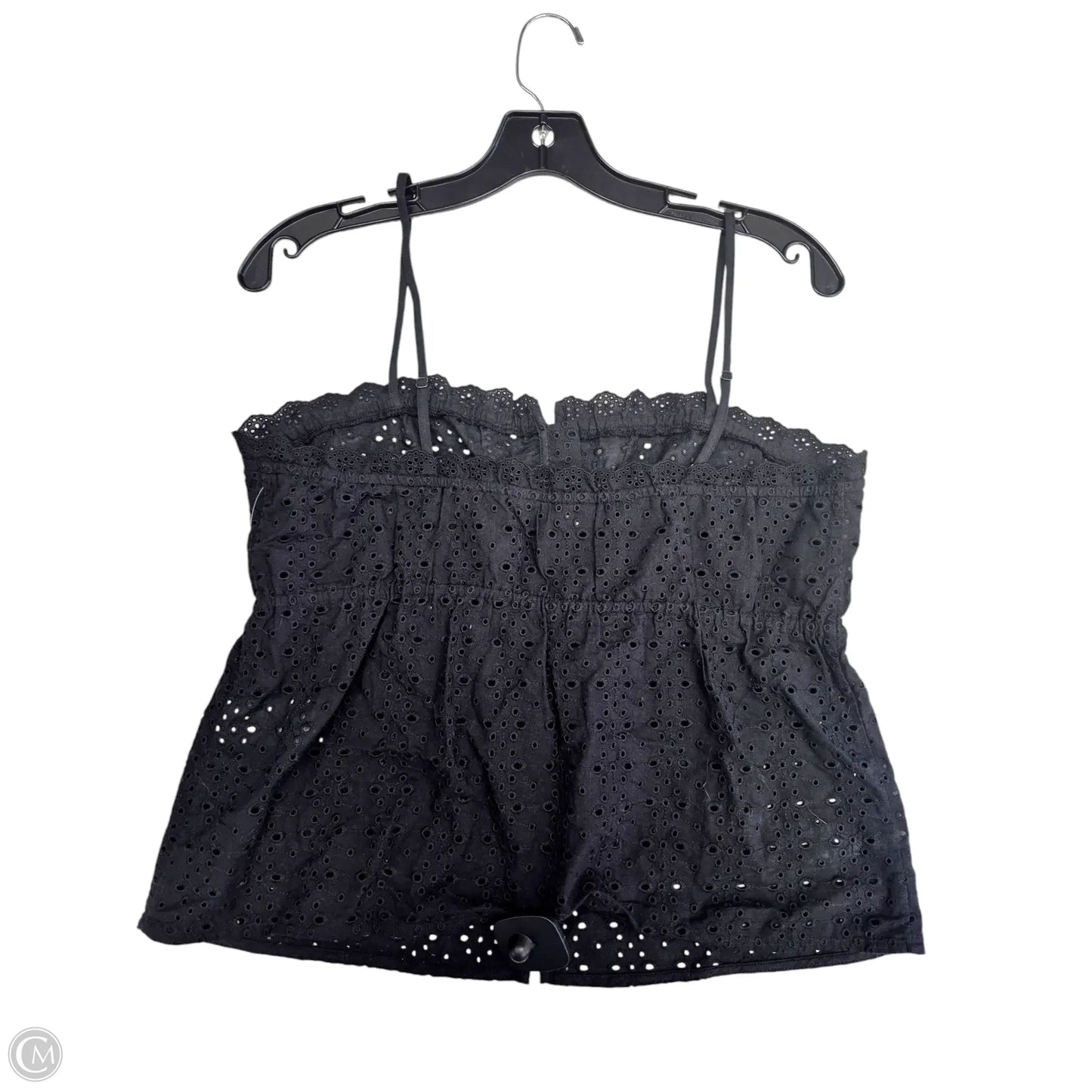 Top Sleeveless By Banana Republic In Black, Size: S