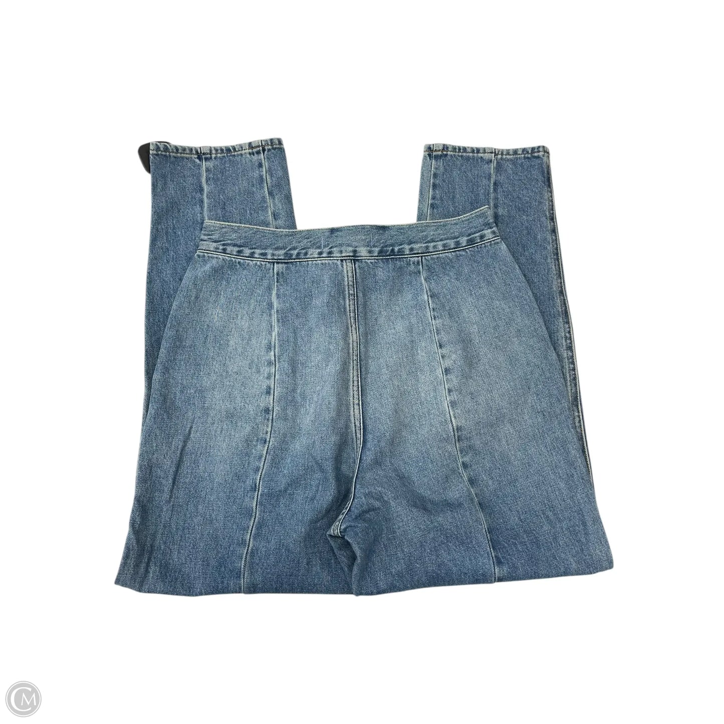 Jeans Straight By Madewell In Blue Denim, Size: 4