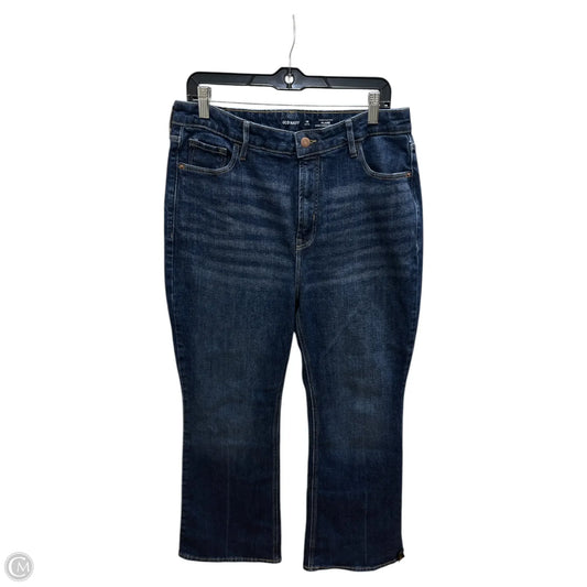 Jeans Flared By Old Navy In Blue Denim, Size: 14p