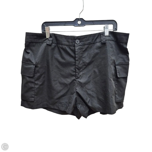 Shorts By Clothes Mentor In Black, Size: 3x
