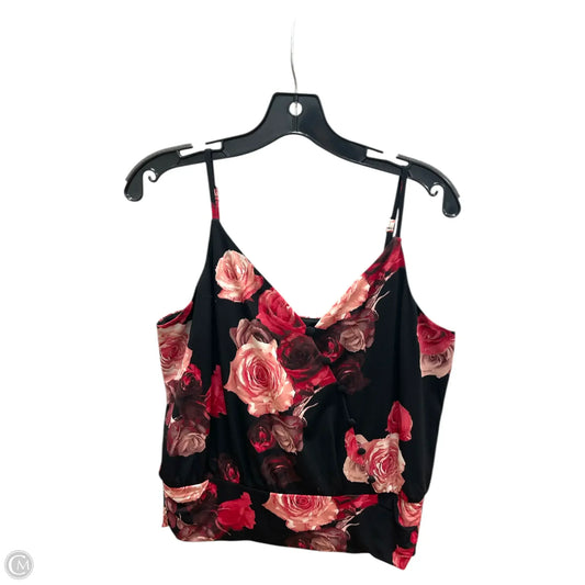 Top Sleeveless By White House Black Market In Black & Red, Size: M