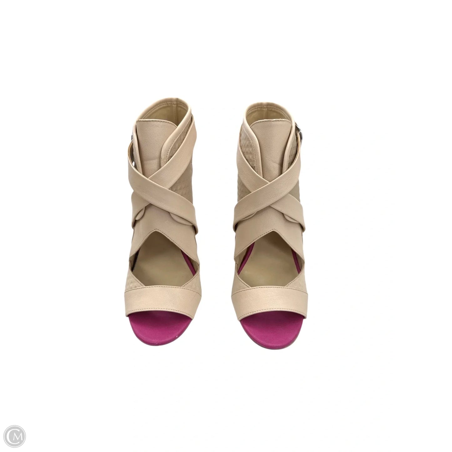 Sandals Heels Stiletto By Beau + Ashe In Pink, Size: 8