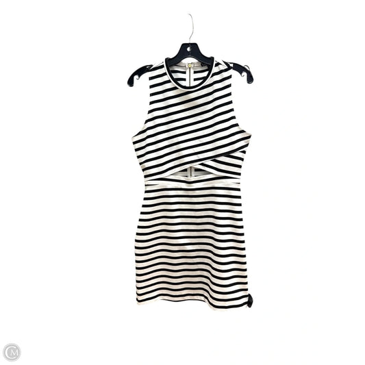 Dress Casual Midi By Express In Striped Pattern, Size: 10
