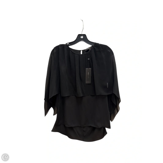 Top Short Sleeve By Bcbg In Black, Size: S
