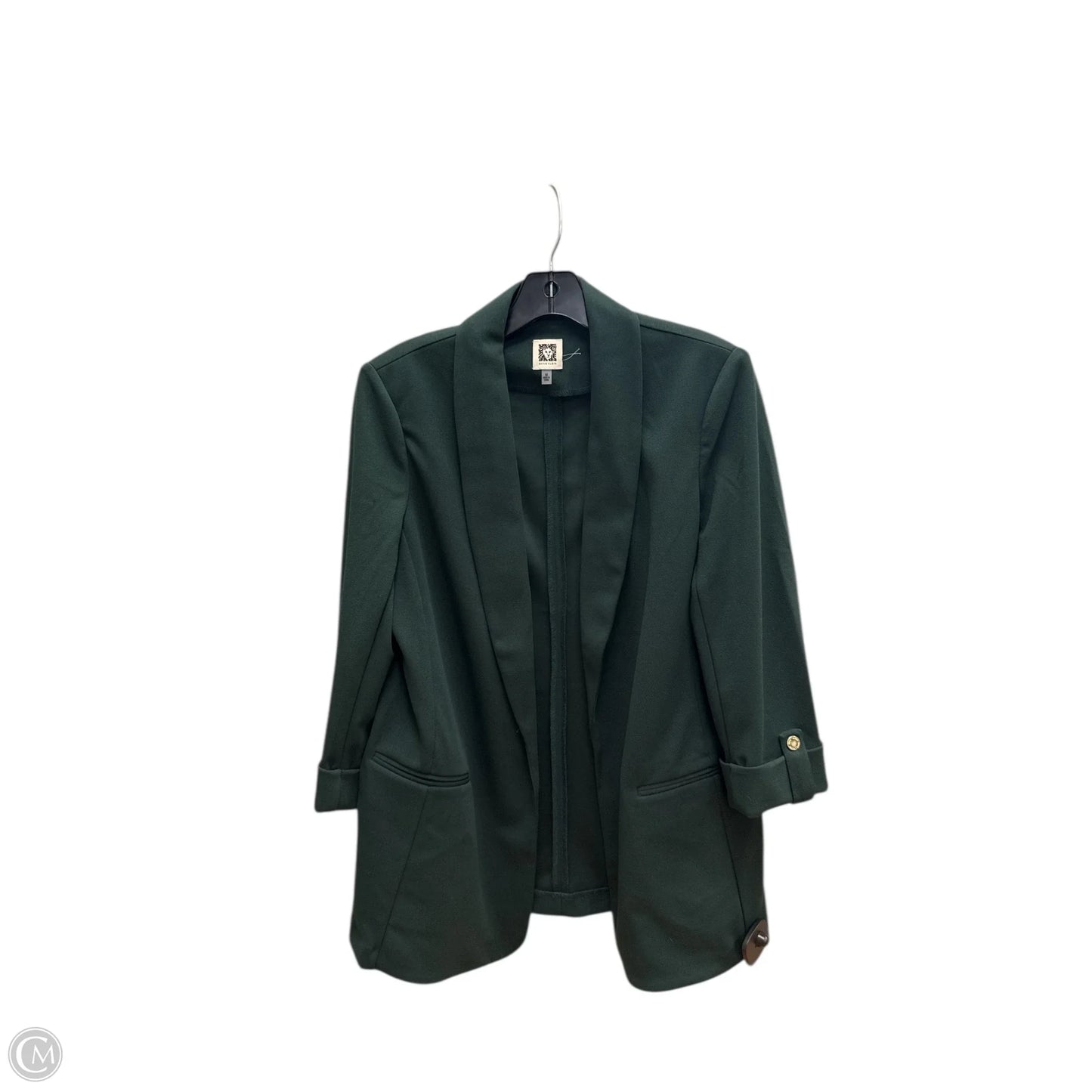 Blazer By Anne Klein In Green, Size: M
