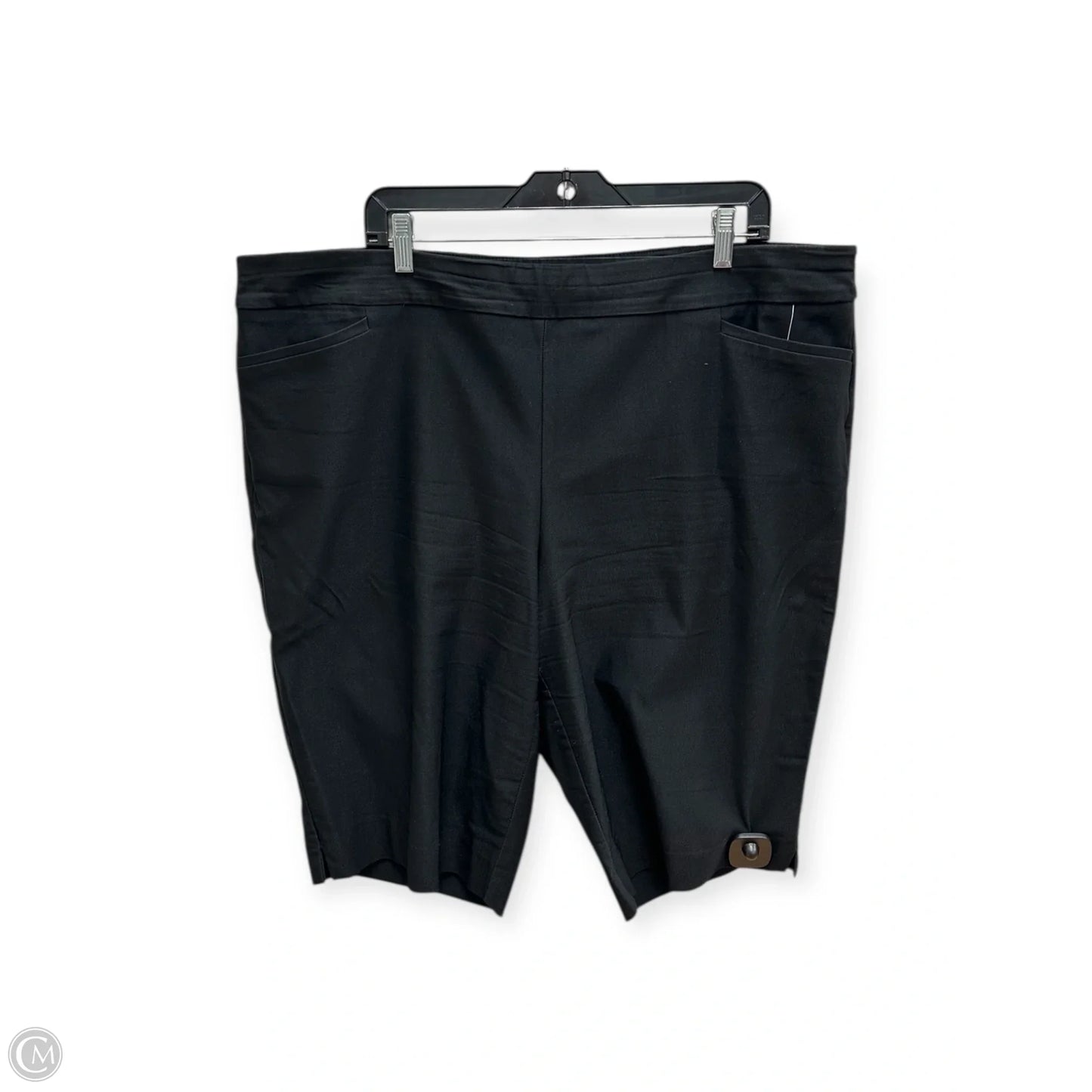 Shorts By Chicos In Black, Size: 20