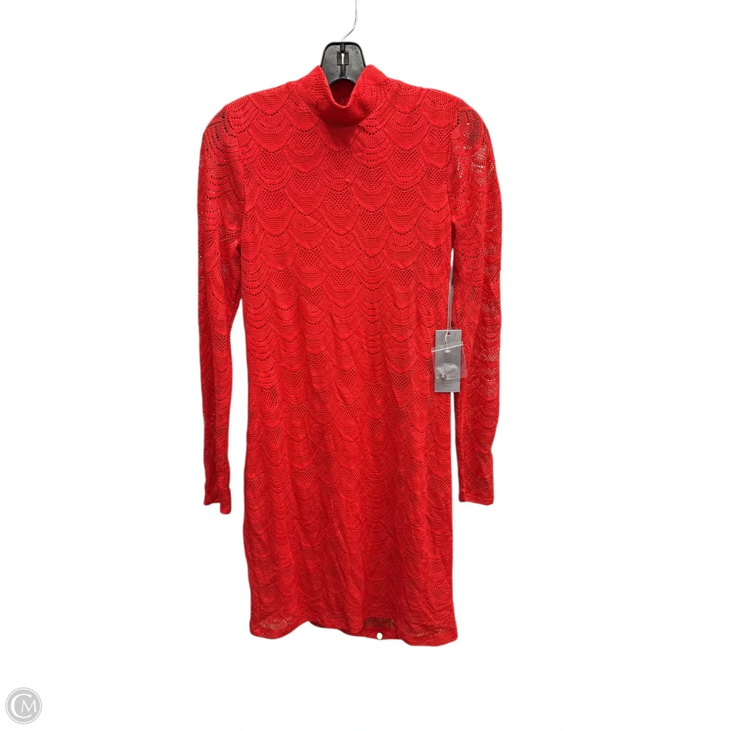 Dress Party Midi By Jennifer Lopez In Red, Size: L