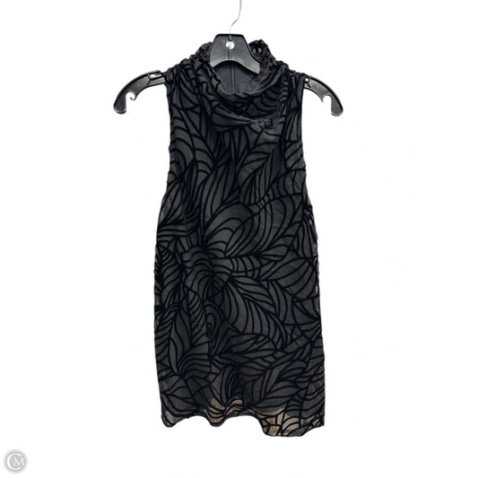 Top Sleeveless By Donna Karan In Black, Size: Xl