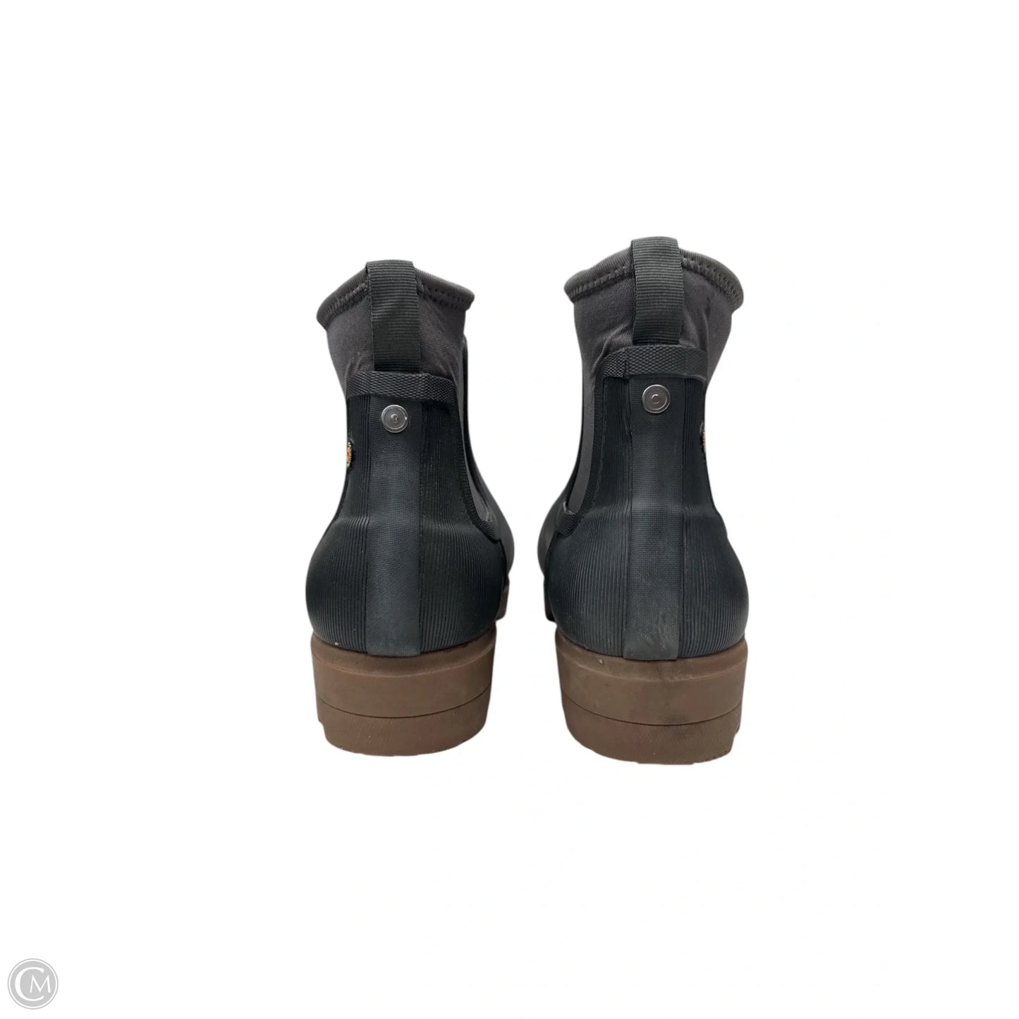 Boots Ankle Flats By Bogs In Grey, Size: 10