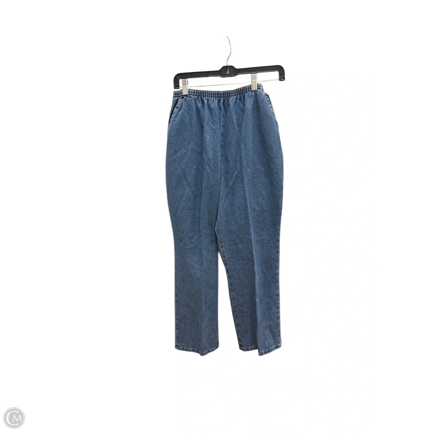 Jeans Straight By Chic In Blue Denim, Size: 10p