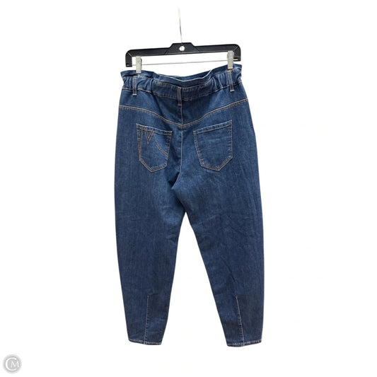 Jeans Straight By Marccain In Blue Denim, Size: 14