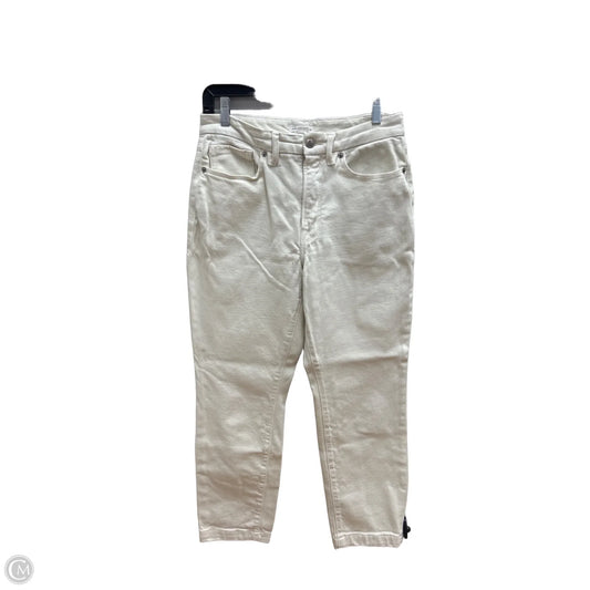 Jeans Skinny By Good American In Ivory, Size: 6