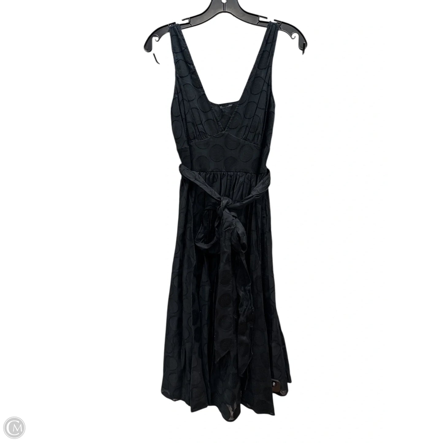 Dress Party Midi By Calvin Klein In Black, Size: 4