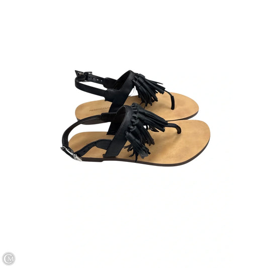 Sandals Designer By Rebecca Minkoff In Black, Size: 7