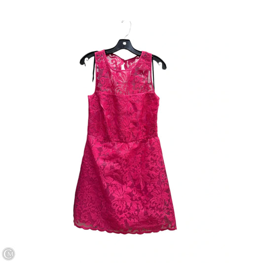 Dress Party Midi By Laundry In Pink, Size: 10