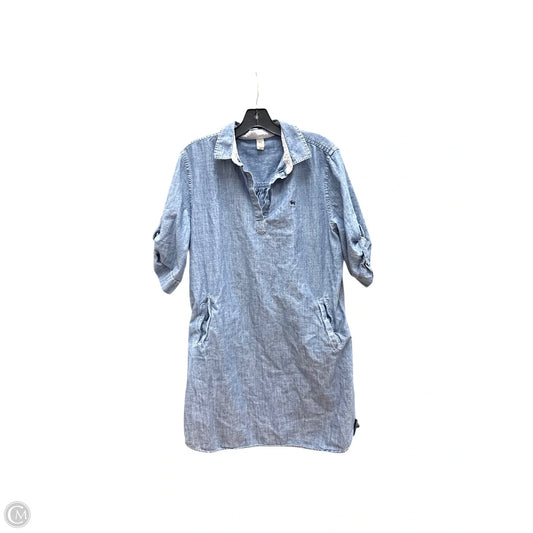 Dress Casual Midi By Clothes Mentor In Blue Denim, Size: Xl