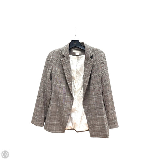 Blazer By H&m In Plaid Pattern, Size: 0