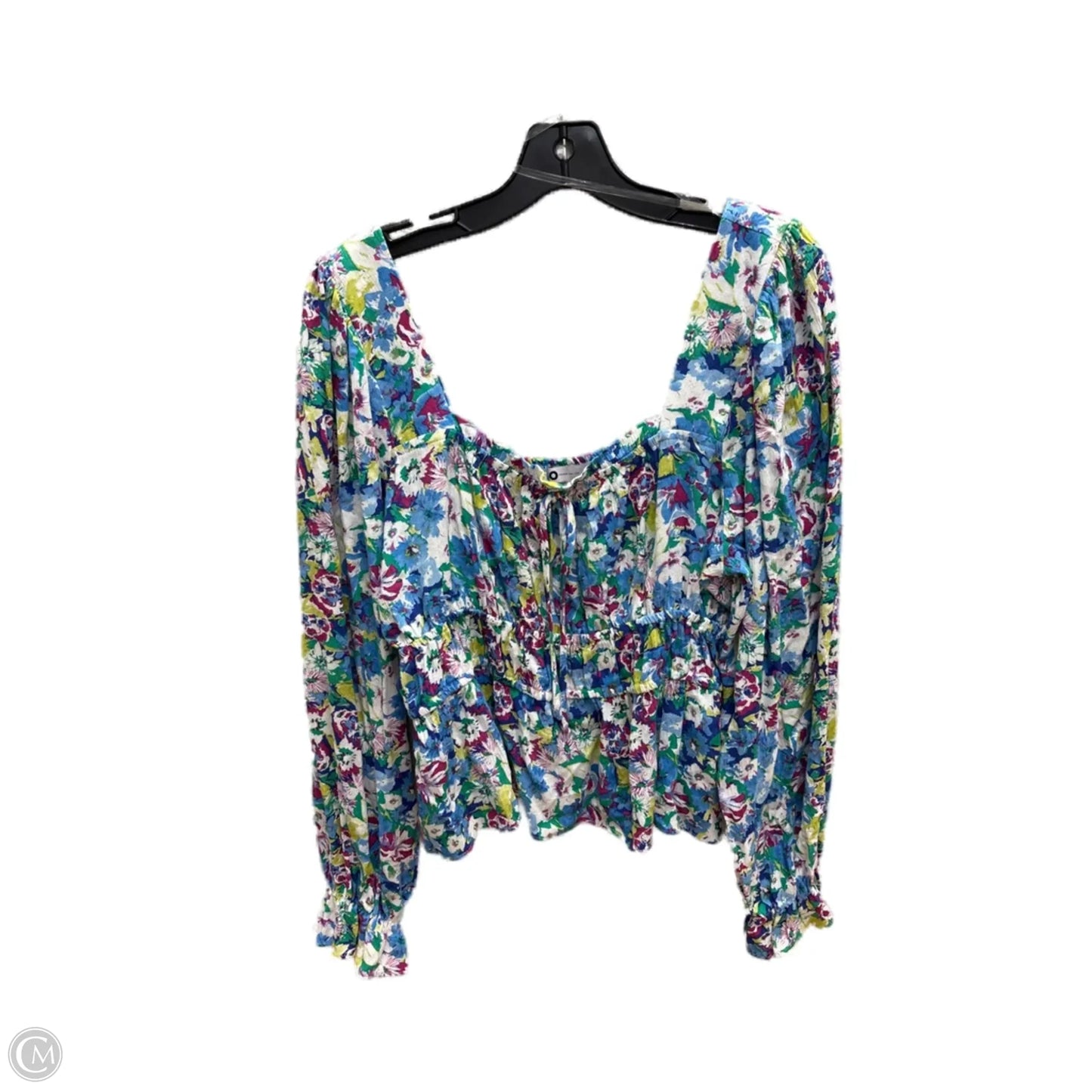 Top Long Sleeve By So In Multi-colored, Size: Xl