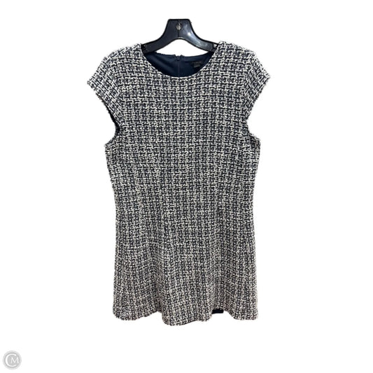 Dress Work By Ann Taylor In Blue & White, Size: 12